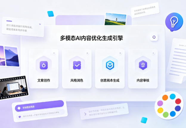 衡水AI智能内容优化创新 多模态生成技术丰富数字内容创作生态