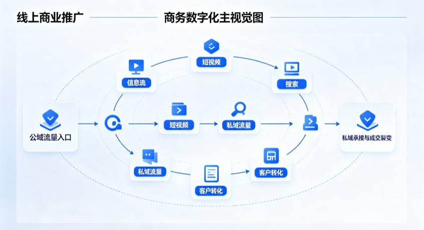 衡水线上商业推广怎么做？全域流量闭环搭建与低成本转化实战指南